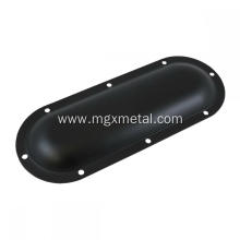 Powder Coated Black Metal Master Cylinder Cover Plate